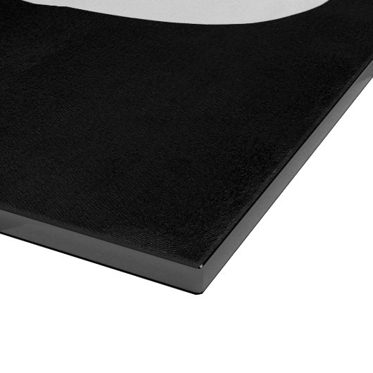 Anpassbarer Cooler weißer Handlebar-Schnurrbart Schneidebrett (Ecke)