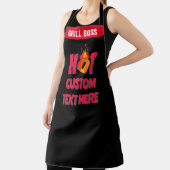 Anpassbarer FlammenHot-Koch Schürze (InSitu)