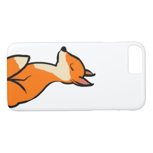 Anpassbarer Fox Case-Mate iPhone Hülle (Rückseite (Horizontal))