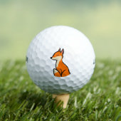Anpassbarer Fox Golfball (Insitu T-Shirt)