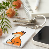 Anpassbarer Fox Schlüsselanhänger (Vorderseite rechts)