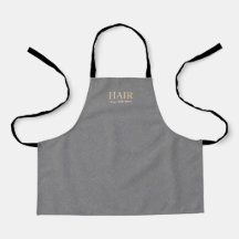 Anpassbarer Friseur-Stylist Moderne Graue Textur