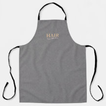 Anpassbarer Friseur-Stylist Moderne Graue Textur