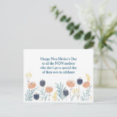Anpassbarer Glücklicher Witz zum Muttertag Postkarte (Stehend Vorderseite)