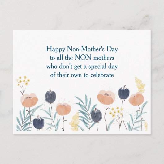 Anpassbarer Glücklicher Witz zum Muttertag Postkarte (Vorderseite)