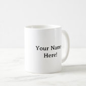 Anpassbarer Gnom-Becher Kaffeetasse (VorderseiteRechts)