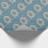 Anpassbarer Haeckel Geschenkpapier (Ecke)