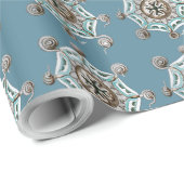 Anpassbarer Haeckel Geschenkpapier (Rolleneckpunkt)
