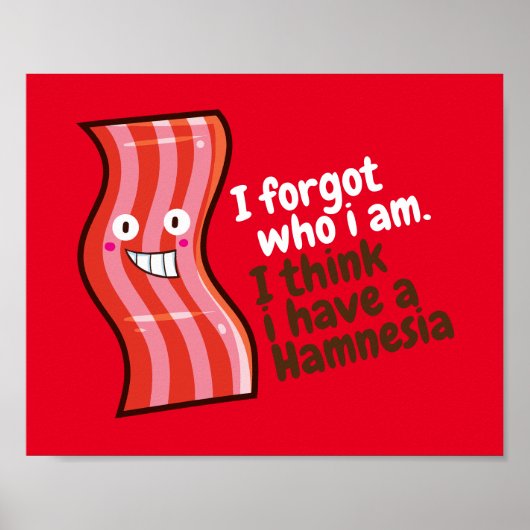 Anpassbarer Hamnesia-T - Shirt Poster (Vorne)