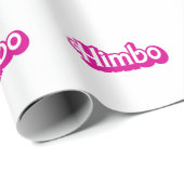 Anpassbarer Himbo Geschenkpapier (Rolleneckpunkt)