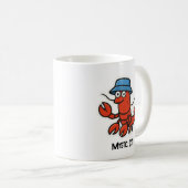 Anpassbarer Hummer  Kaffeetasse (VorderseiteRechts)