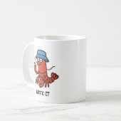 Anpassbarer Hummer  Kaffeetasse (Vorderseite Links)