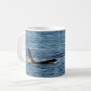 Anpassbarer John Coe & Aquarius Orca Schwertwal Kaffeetasse