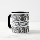 Anpassbarer Kaffee- & Teebecher | Moderne Ästhetik Tasse (Vorderseite Links)