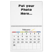 Anpassbarer Kalender 2012 (Feb 2027)