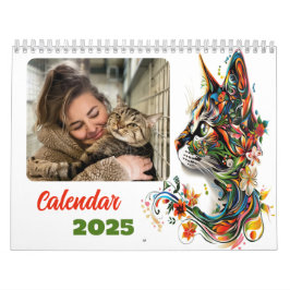 Anpassbarer KAT-Themenkalender 2025 Kalender