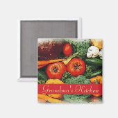 Anpassbarer Küchenmagnet für Gemüseküchen Magnet (Vorderseite/Rückseite)