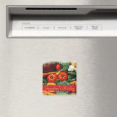 Anpassbarer Küchenmagnet für Gemüseküchen Magnet (In Situ (Geschirrspüler))