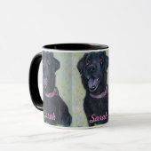 Anpassbarer Labrador Tasse (Vorderseite Links)