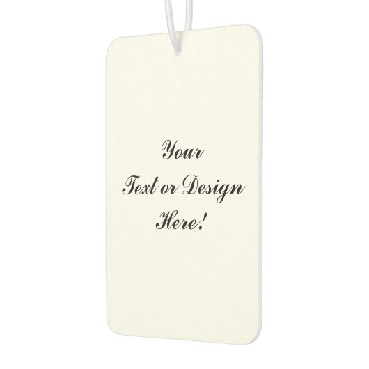 Anpassbarer Luftkühler - Hinzufügen von Text oder  Autolufterfrischer (Links)