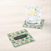 Anpassbarer Matreshka Square Paper Untersetzer (Vor Ort)