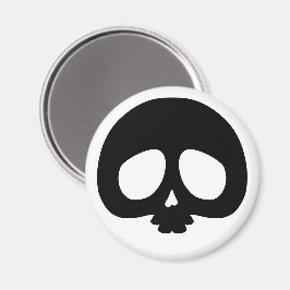 Anpassbarer Mini-Totenkopf Magnet