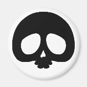 Anpassbarer Mini-Totenkopf Magnet (Vorne)