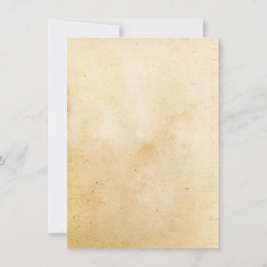 Anpassbarer mittelalterlicher Drache Einladung (Rückseite)