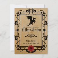 Anpassbarer mittelalterlicher Drache