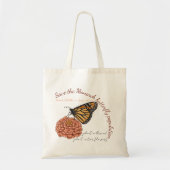 Anpassbarer Monarch-Schmetterling Tragetasche (Vorne)