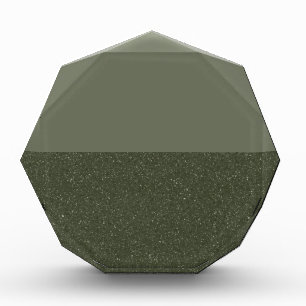 Anpassbarer Moss-Green-Duo-Foto-Block Fotoblock