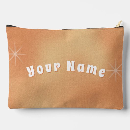 Anpassbarer Name auf der Rückseite "Jesus" Fisch Zubehörtasche (Rückseite)