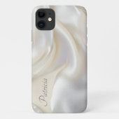 Anpassbarer Name Elegante Mutter Perltextur Case-Mate iPhone Hülle (Rückseite)