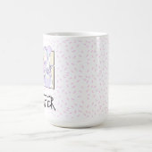 Anpassbarer Name, Furry Clown-Tasse Kaffeetasse (Mittel)