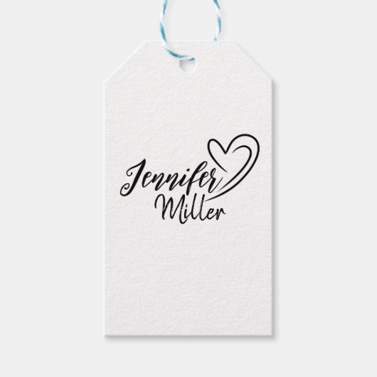 Anpassbarer Name Muttertag, Geburtstagsgeschenk  Geschenkanhänger (Vorderseite)