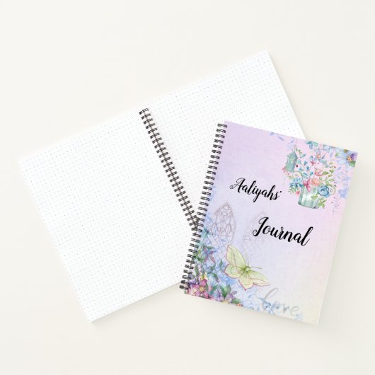 Anpassbarer Name Notizblock (Innenseite)