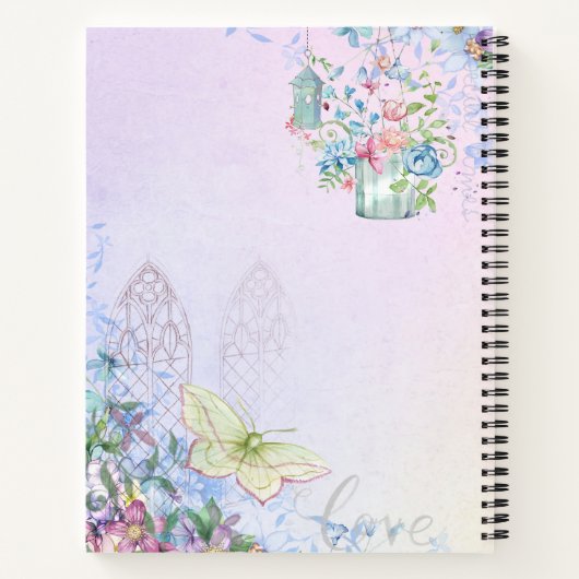 Anpassbarer Name Notizblock (Rückseite)