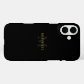 Anpassbarer Name und Anfangsbuchstaben Case-Mate iPhone Hülle (Rückseite (Horizontal))