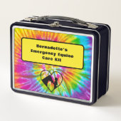 Anpassbarer Notcontainer für PferdeEquity Metall Brotdose (Vorderseite)