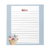 Anpassbarer Notepad: Perfekt für Hinweise und Gesc Notizblock (Vorderseite)