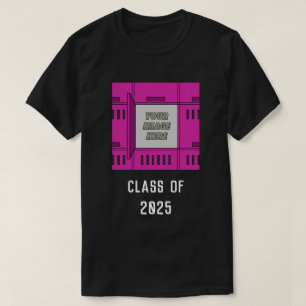 Anpassbarer Open Locker Frame Violet T - Shirt
