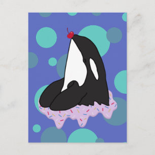 Anpassbarer Orca-Schwertwal   Postkarte