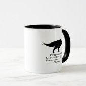 Anpassbarer Pappasaurus-Vater Tasse (VorderseiteRechts)