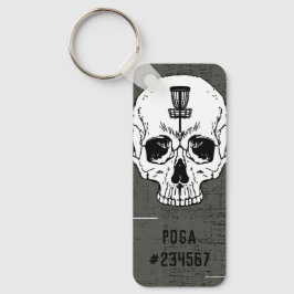 Anpassbarer PDGA-Zahlenfestplattenlaufwerk Golf Sc Schlüsselanhänger