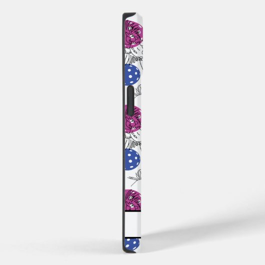 Anpassbarer Pickleball mit 🦜 Papageien, iPhone 14 Case-Mate iPhone Hülle (Rückseite / Rechts)