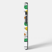 Anpassbarer Pickleball mit 🦜 Papageien, iPhone 14 Case-Mate iPhone Hülle (Rückseite / Links)