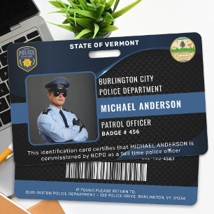 Anpassbarer Polizei-Beamter Law Enforcement Auswei Ausweis