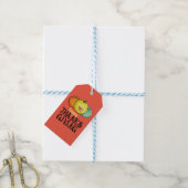 Anpassbarer Pumpkin-Erntedank Geschenkanhänger (Mit Garn)