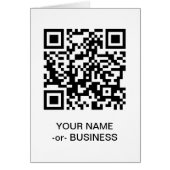 anpassbarer QR-Code (Vorne)