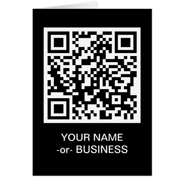 anpassbarer QR-Code (Vorne)